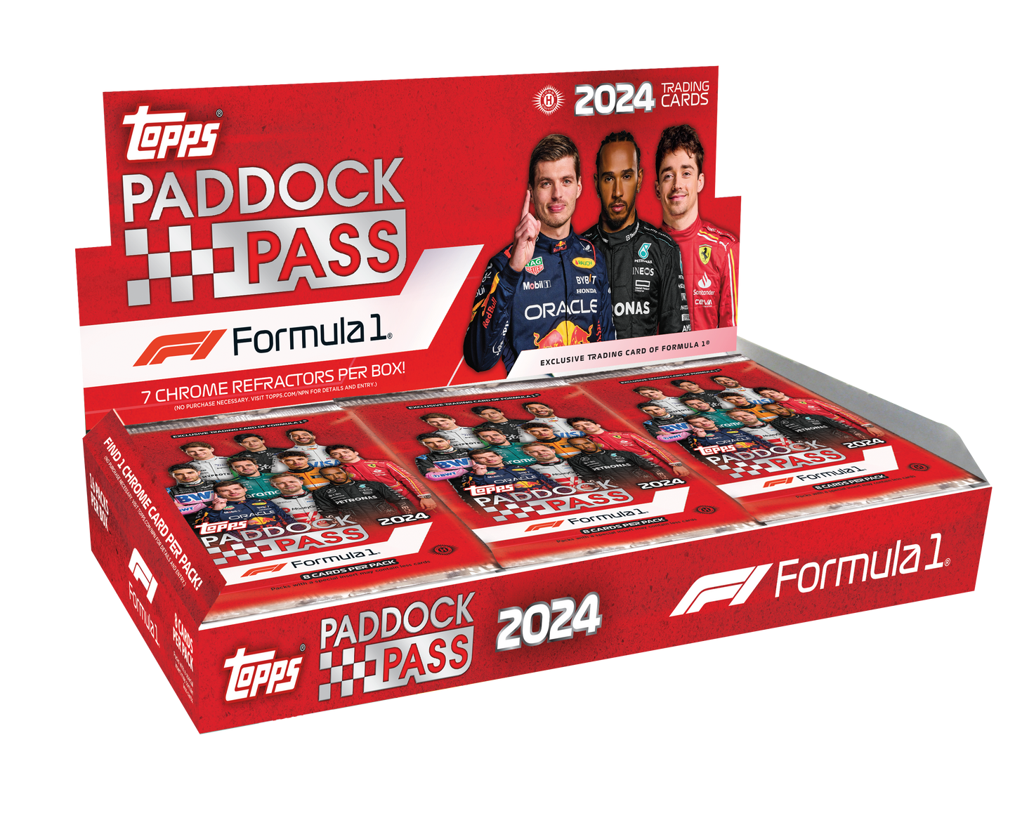 Topps Paddock Pass Formula 1 2024 - Hobby Box