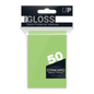 Ultra PRO PRO-Gloss Standard Deck Protector sleeves - Lime Green (50)