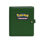 Ultra PRO Pokemon 4-Pocket Premium Green Snap Binder