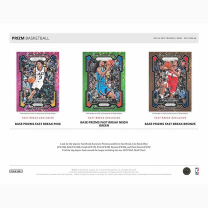 Panini Prizm Fast Break NBA Basketball 2023/24 - Hobby Box