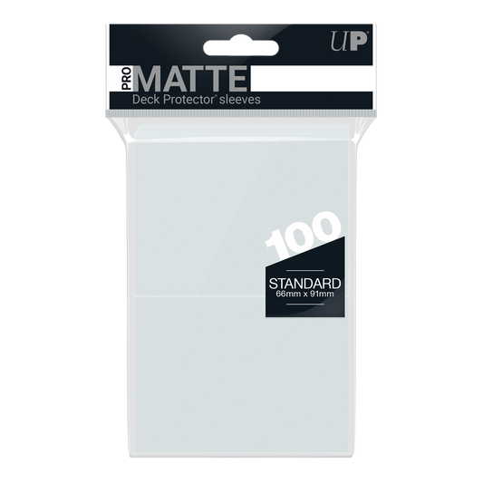 Ultra PRO PRO-Matte Standard Deck Protector sleeves - Clear (100)