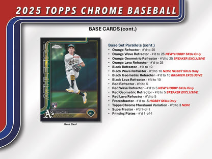 Topps Chrome Baseball 2025 - Breaker's Delight