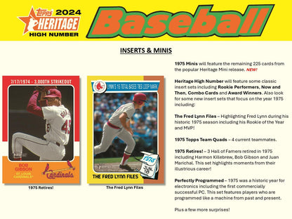 Topps Heritage High Number Baseball 2024 - Value Box
