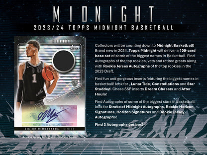Topps Midnight Basketball 2023/24 - Hobby Box