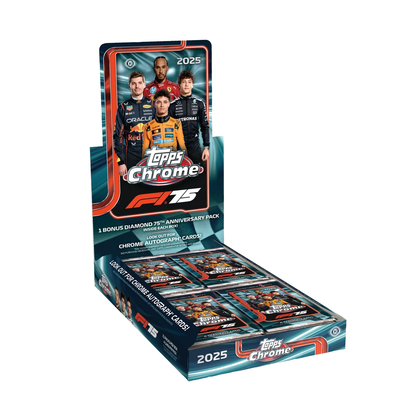 Topps Chrome Formula 1 2025 - Hobby Box