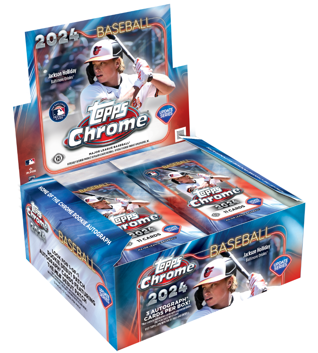 Topps Chrome Update Baseball 2024 - Jumbo Box
