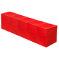 Ultra PRO Eclipse PRO 100+ Deck Box Bundle (5-pack) - Apple Red