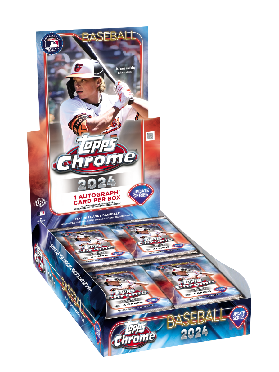 Topps Chrome Updates Baseball 2024 - Hobby Box