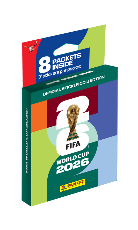 Panini FIFA World Cup 2026 Stickers - 8-Pack Blister