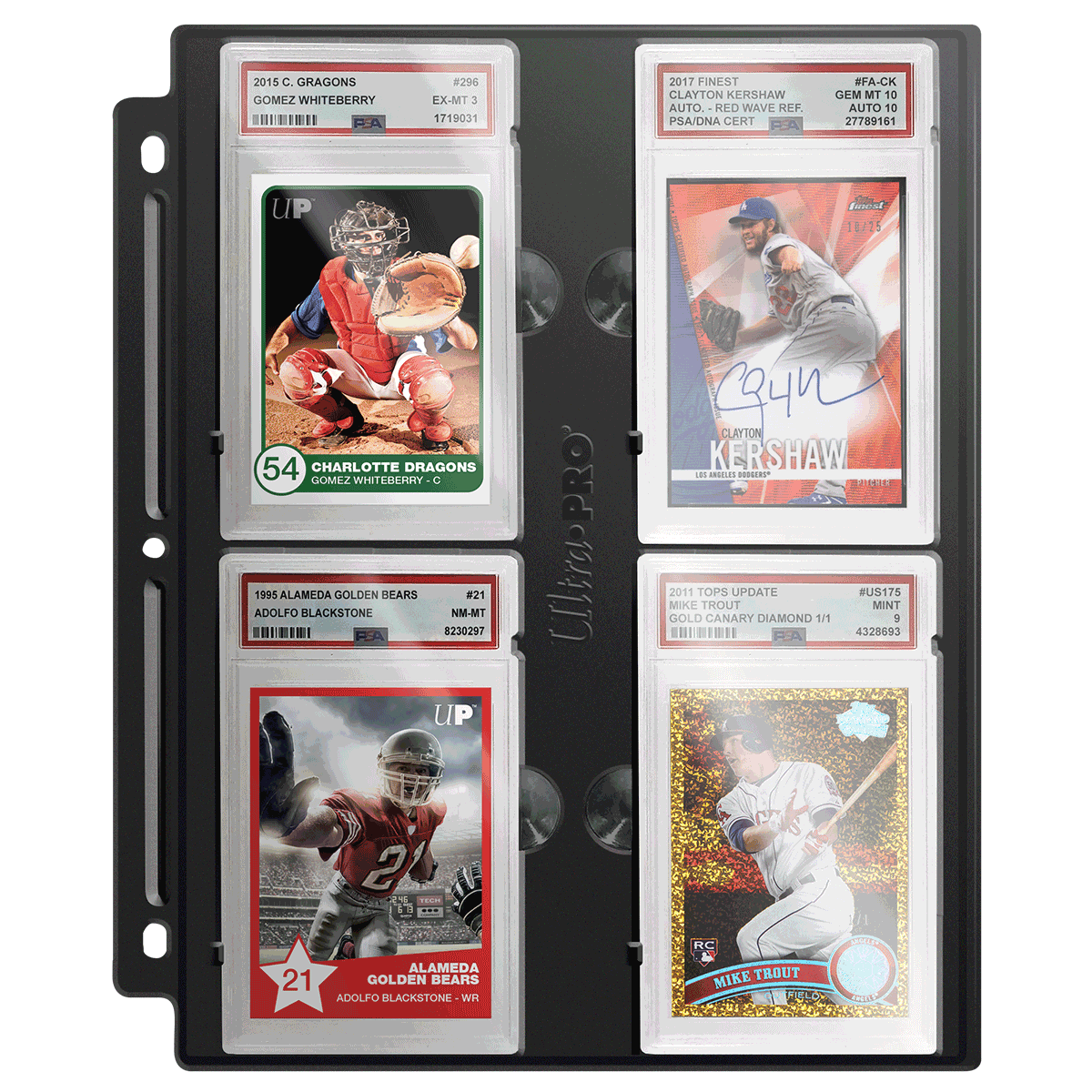 Ultra PRO Page for PSA - Black