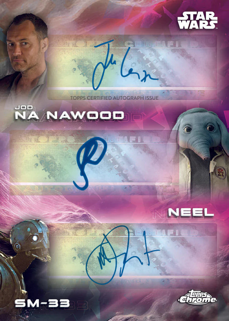 Topps Chrome Sapphire Star Wars 2025 - Hobby Box