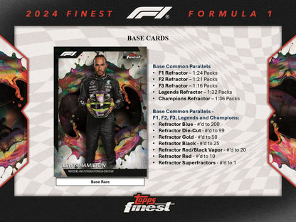 Topps Finest Formula 1 2024 - Hobby Box