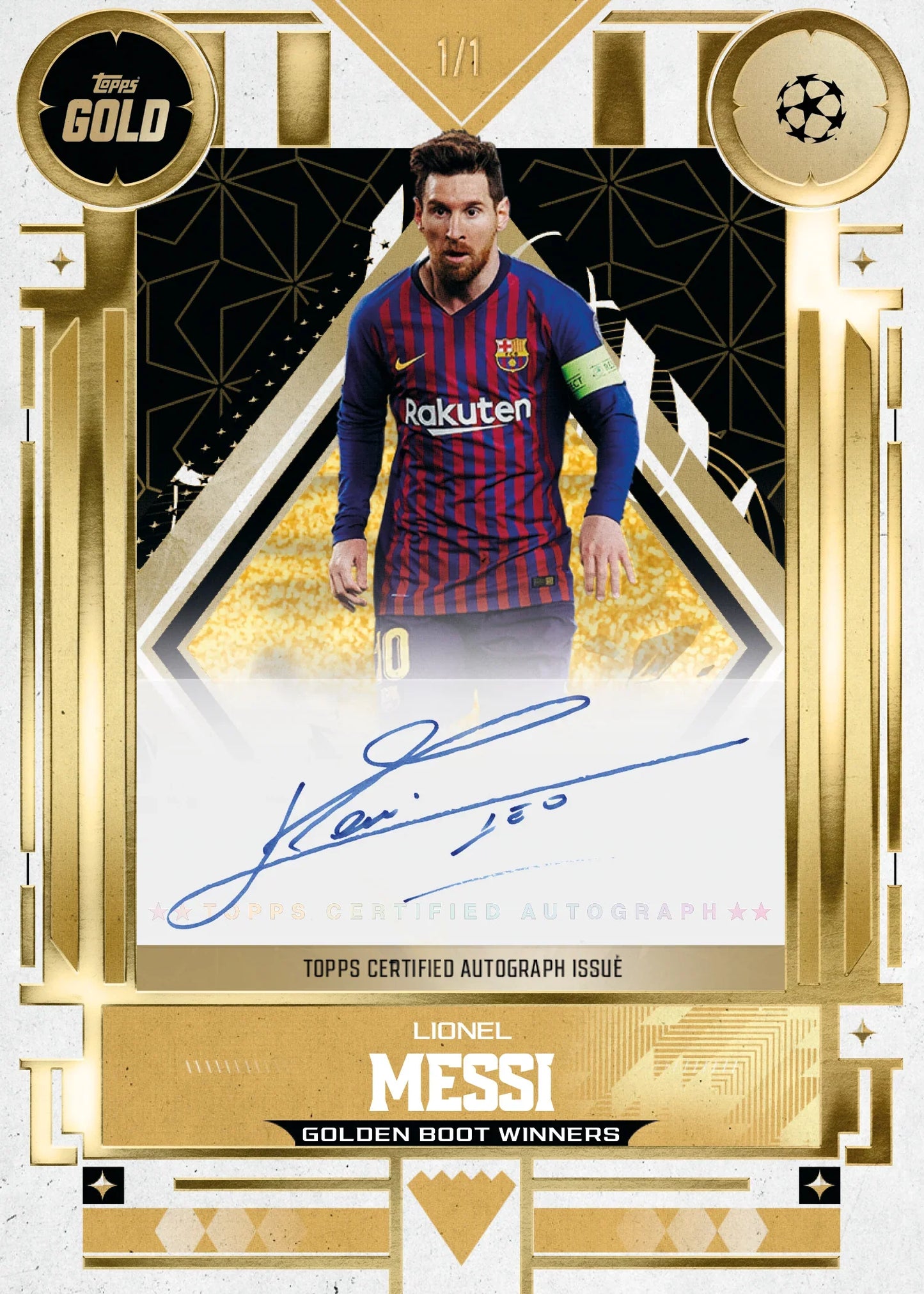 Topps Gold UEFA Club Competitions 2025/26 - Hobby Box