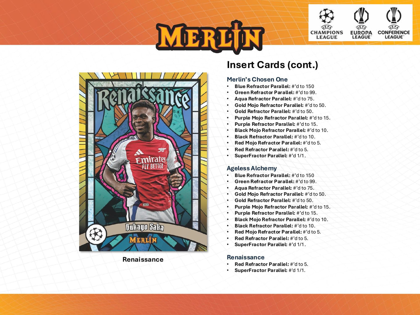Topps Merlin Chrome UEFA 2024/25 - Breaker's Delight