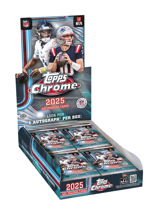 Topps Chrome NFL Football 2025 - Hobby Box