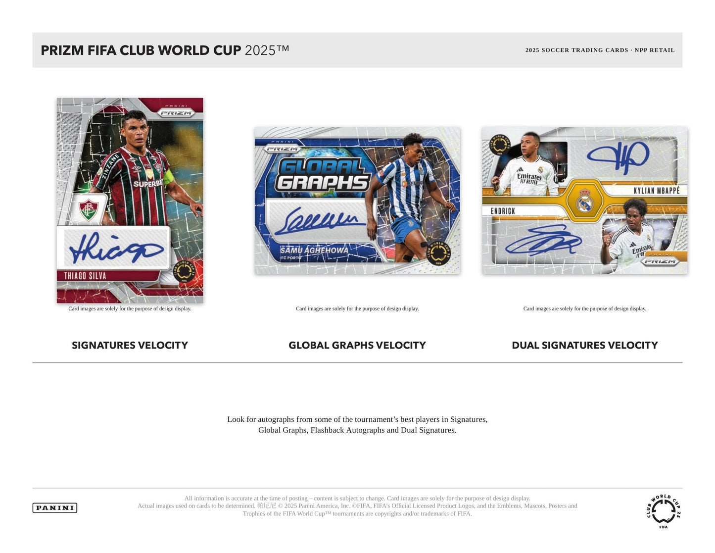 Panini Prizm Club World Cup 2025 - Blaster Box