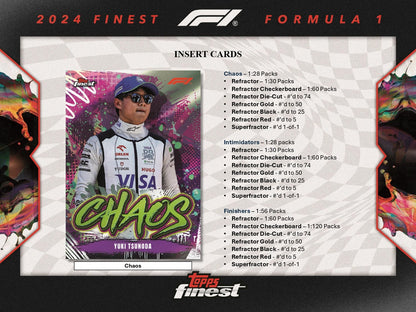 Topps Finest Formula 1 2024 - Hobby Box