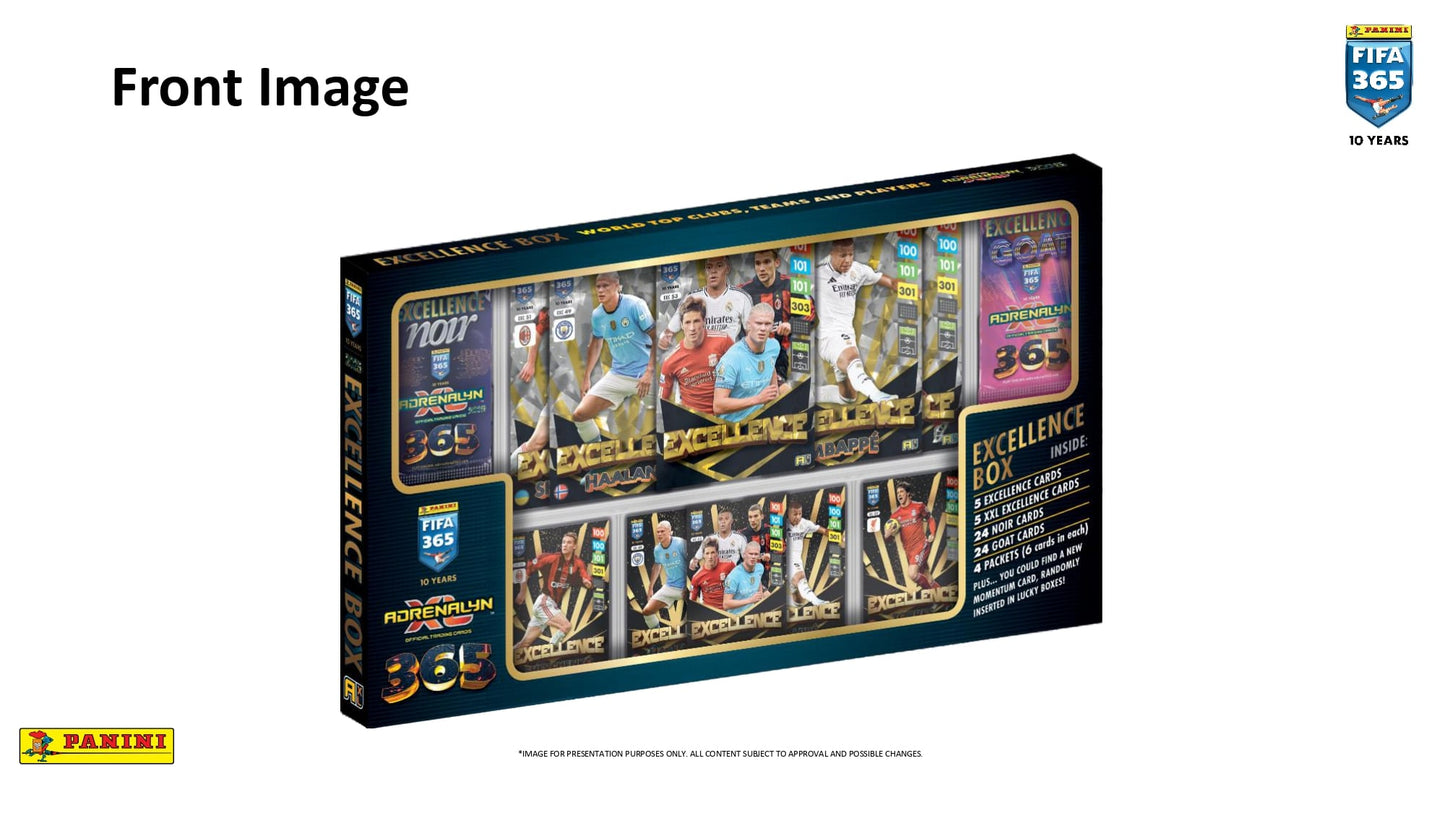 Panini FIFA 365 2025 - Excellence Box