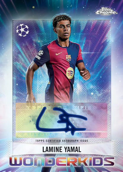 Topps Chrome UEFA Club Competitions 2024/25 - Hanger Pack