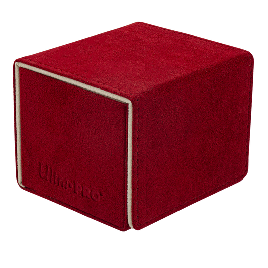 Ultra PRO Vivid Deluxe Alcove Edge Deck Box - Red