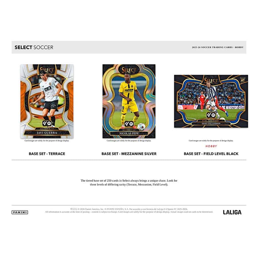 Panini Select La Liga 2025/26 - Hobby Box