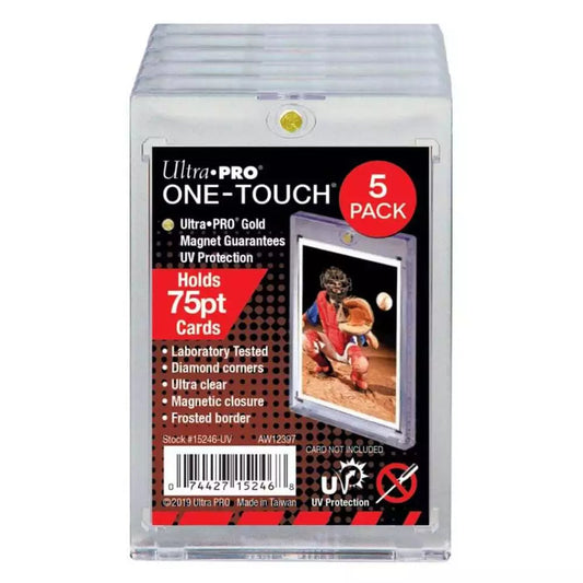 Ultra PRO 75PT UV ONE-TOUCH Magnetic Holder (5-pack)