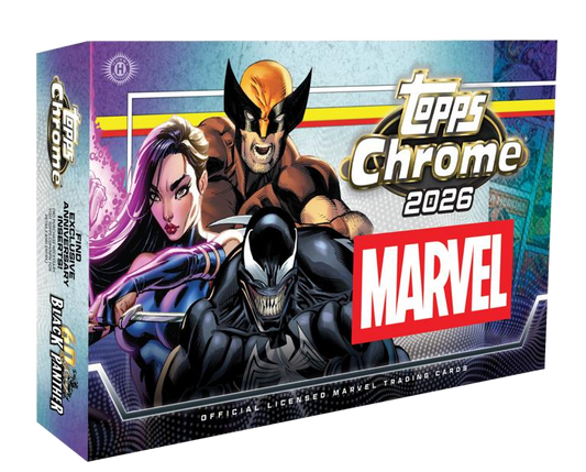 Topps Chrome Marvel Comics 2026 - Hobby Box
