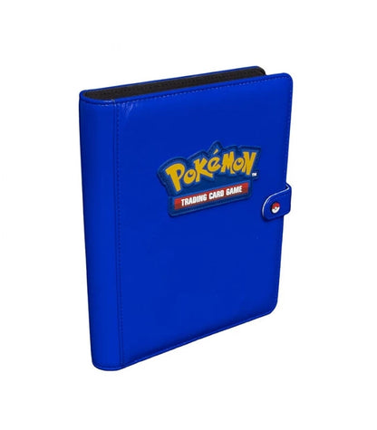 Ultra PRO Pokemon 4-Pocket Premium Blue Snap Binder