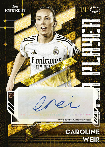 Topps UEFA Women’s Champions League Knockout 2025/26 - Hobby Box