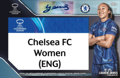 Topps Chrome UEFA Women's Champions League 2024/25 - Hobby Box