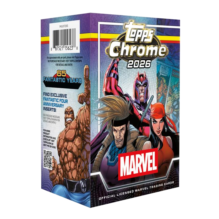 Topps Chrome Marvel Comics 2026 - Value Box