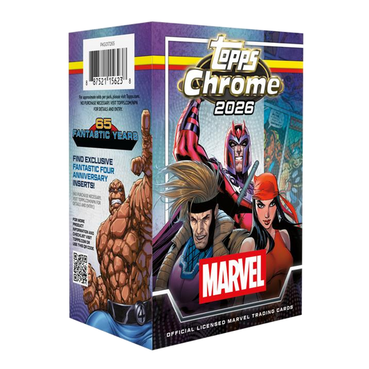 Topps Chrome Marvel Comics 2026 - Value Box