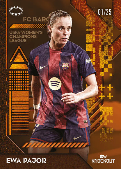 Topps UEFA Women’s Champions League Knockout 2025/26 - Hobby Box