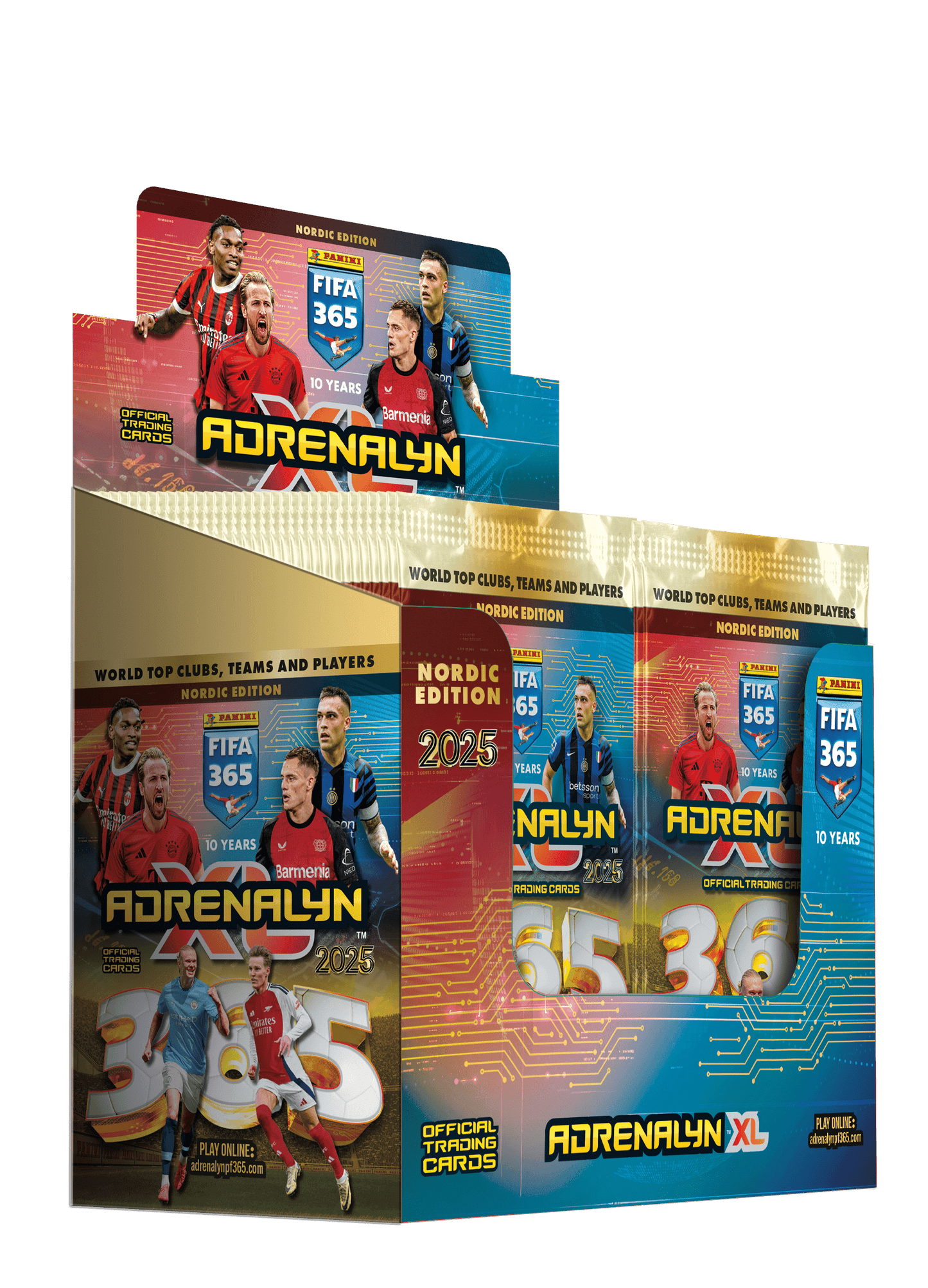 Panini FIFA 365 2025 - Booster Display
