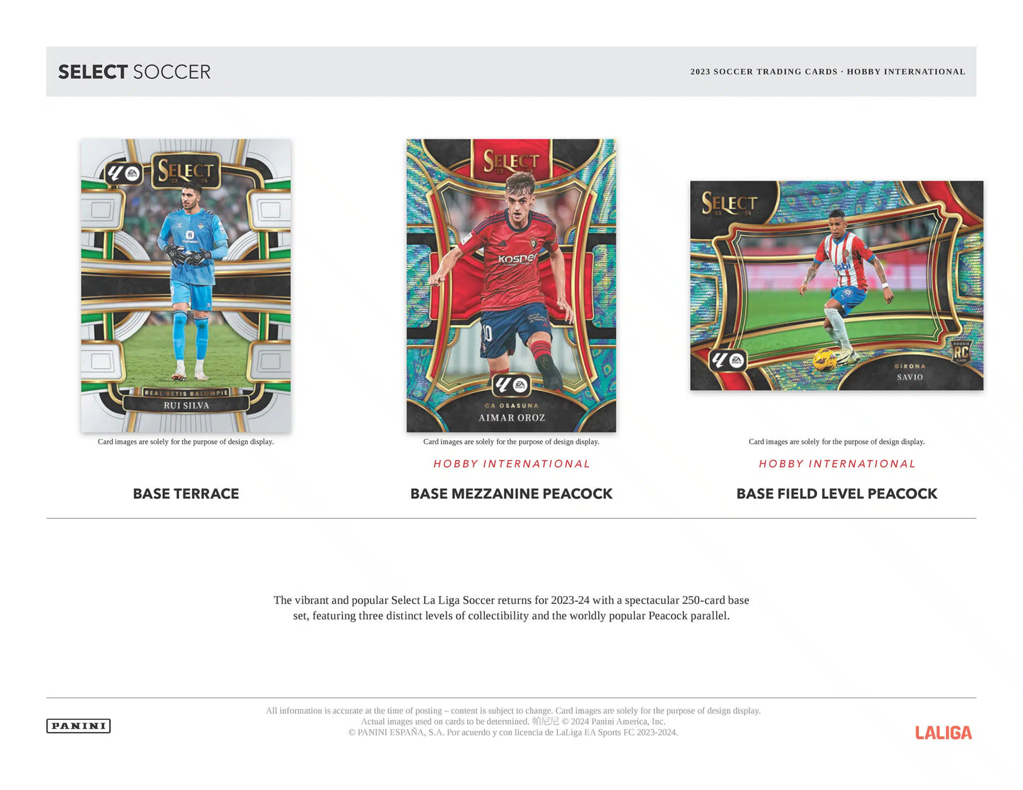 Panini Select La Liga 2025/26 - International Hobby Box