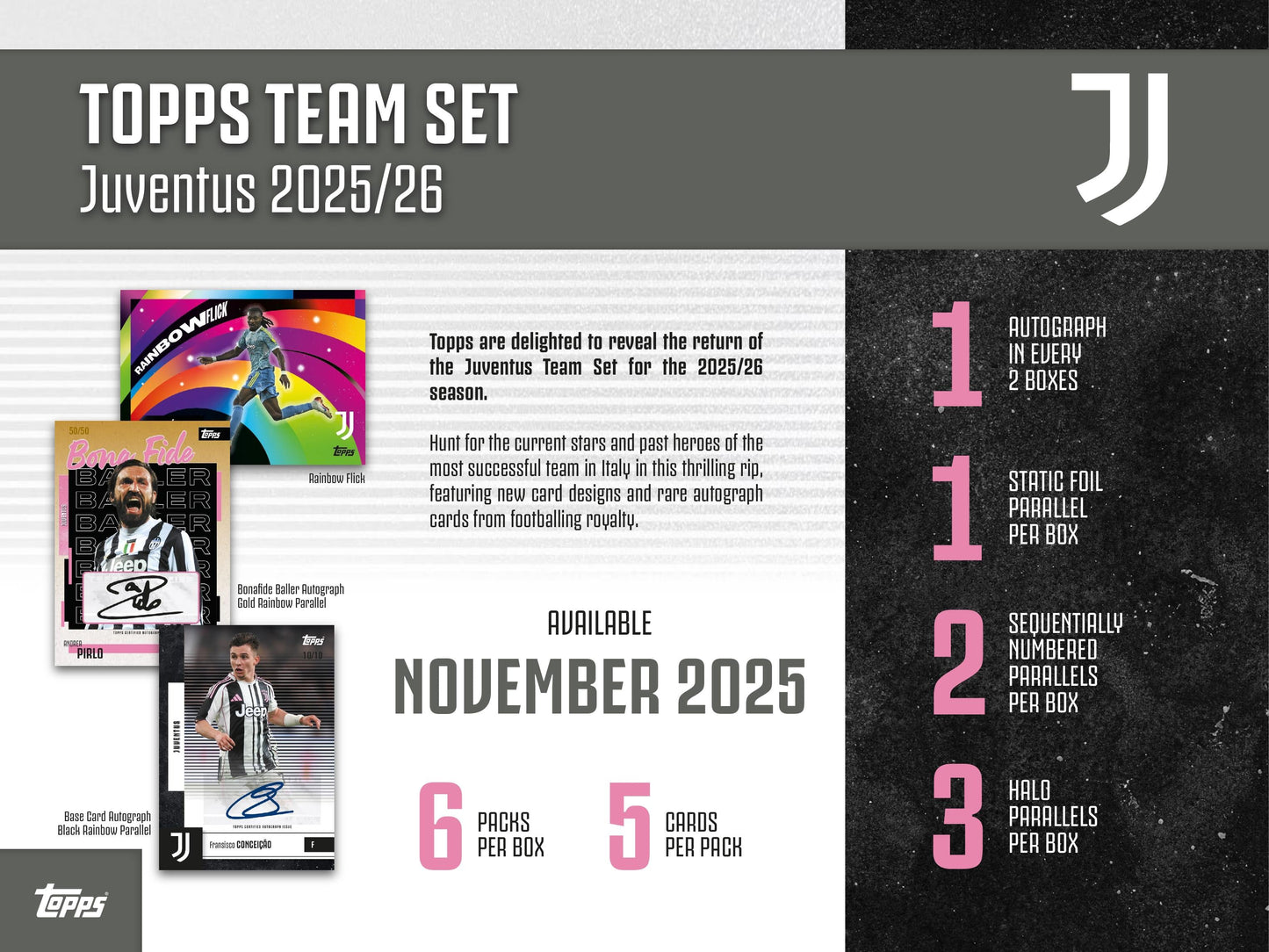 Topps Juventus Team Set 2025/26