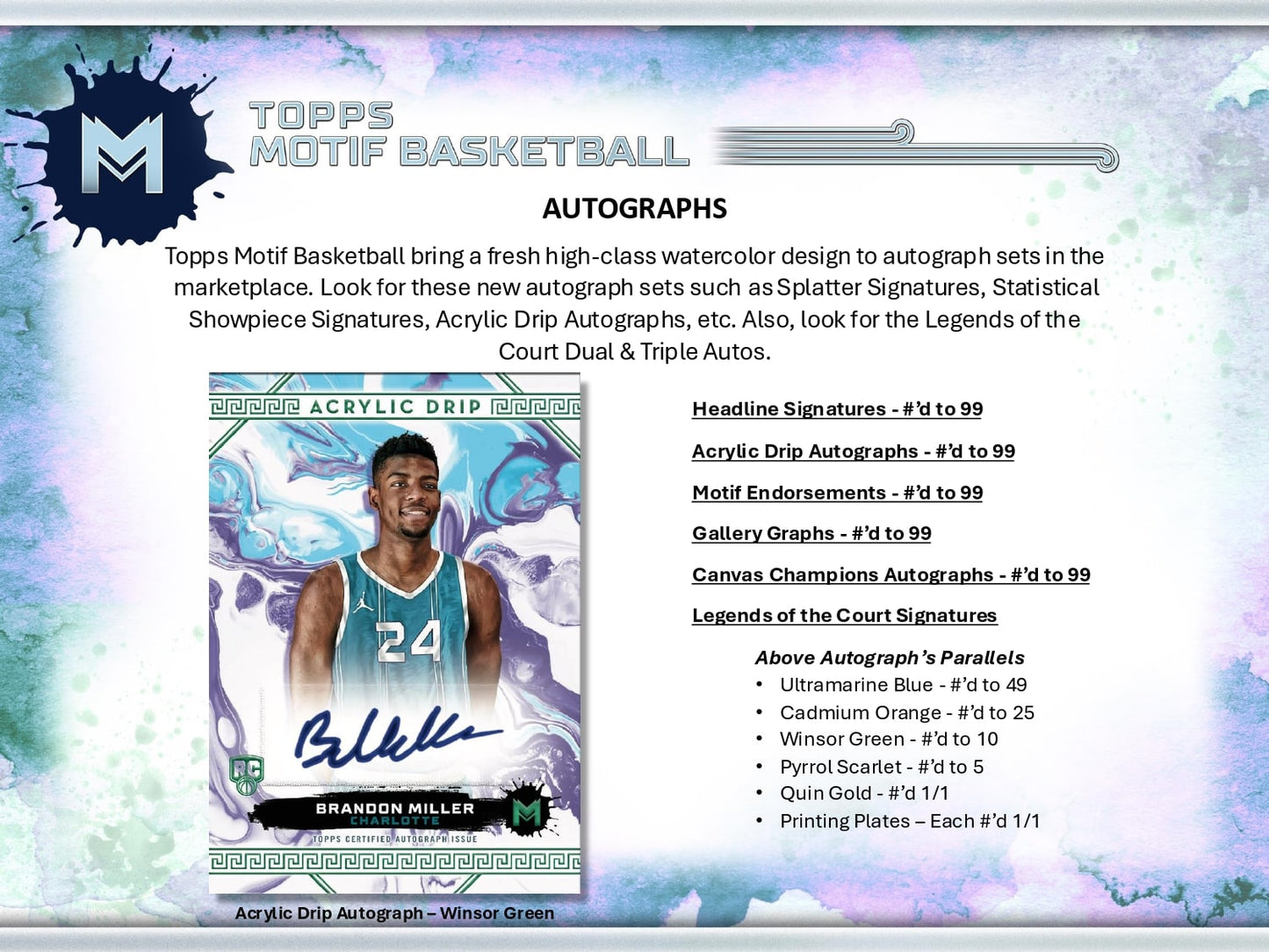 Topps Motif Basketball 2023/24 - Hobby Box