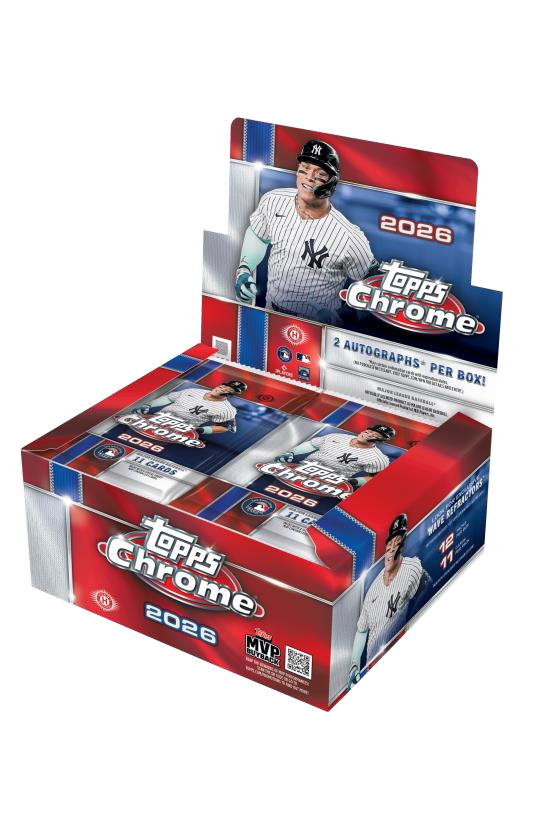 Topps Chrome Baseball 2026 - Jumbo Box