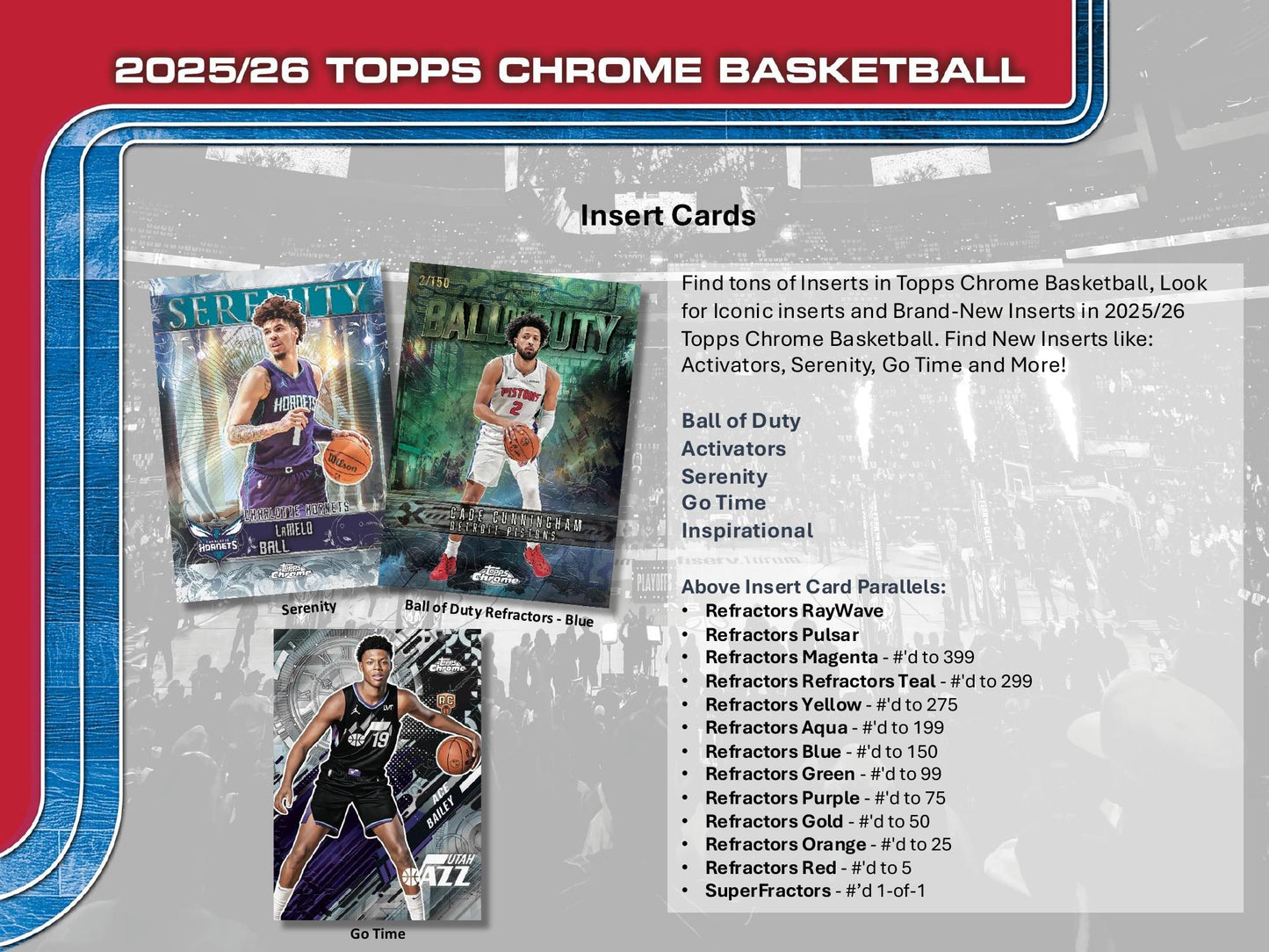 Topps Chrome Basketball 2025/26 - Mega Box