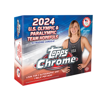 Topps Chrome US Olympic & Paralympic Hopefuls 2024 - Hobby Box