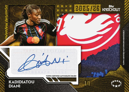 Topps UEFA Women’s Champions League Knockout 2025/26 - Hobby Box