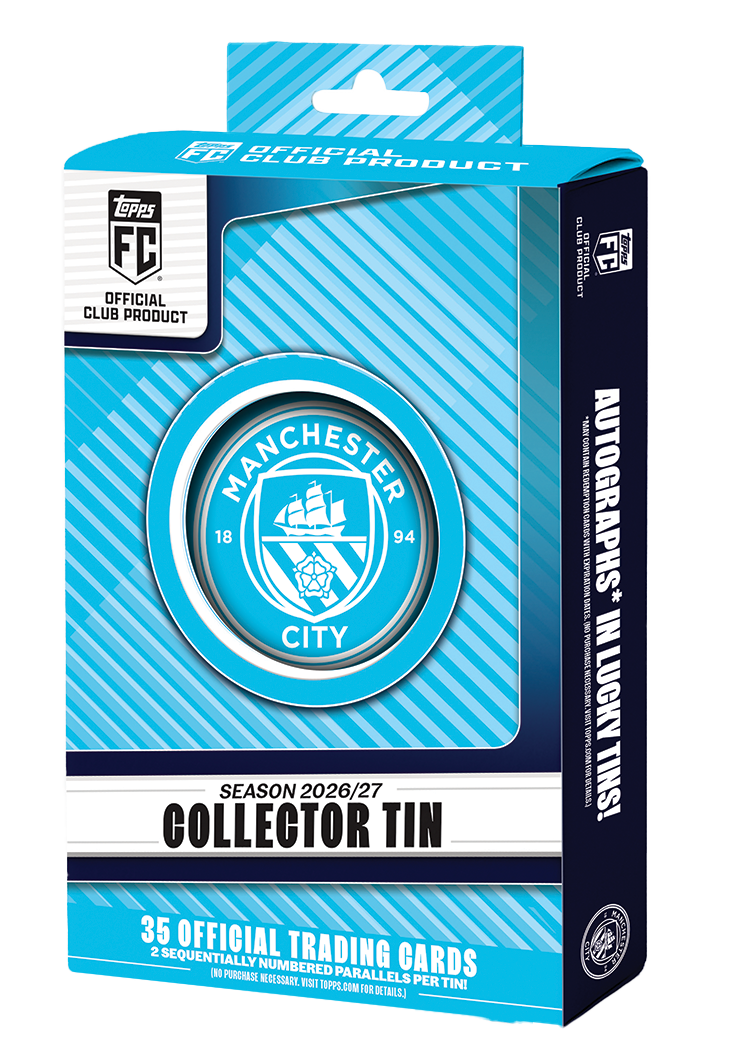 Topps Manchester City Collector Tin 2026/27
