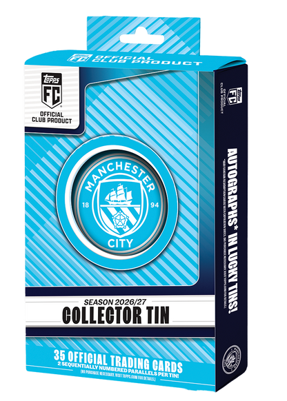 Topps Manchester City Collector Tin 2026/27
