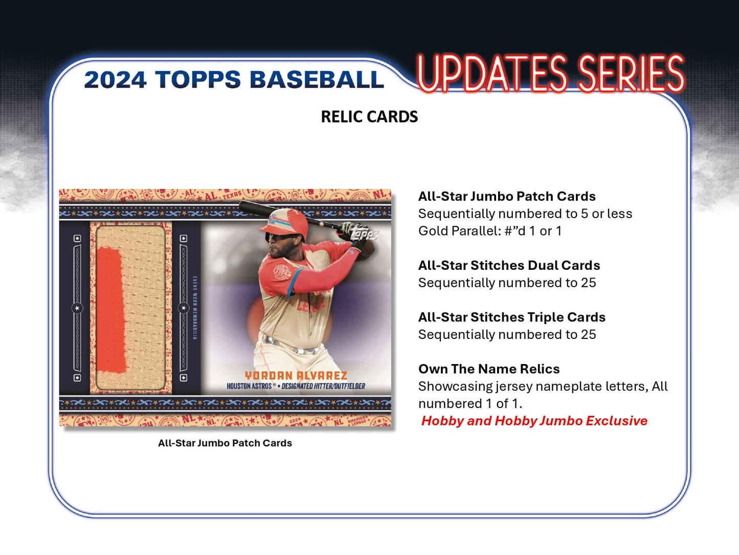 Topps Update Series Baseball 2024 - Jumbo Box