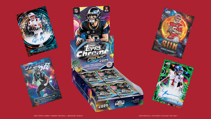 Topps Cosmic Chrome Football 2025 - Hobby Box