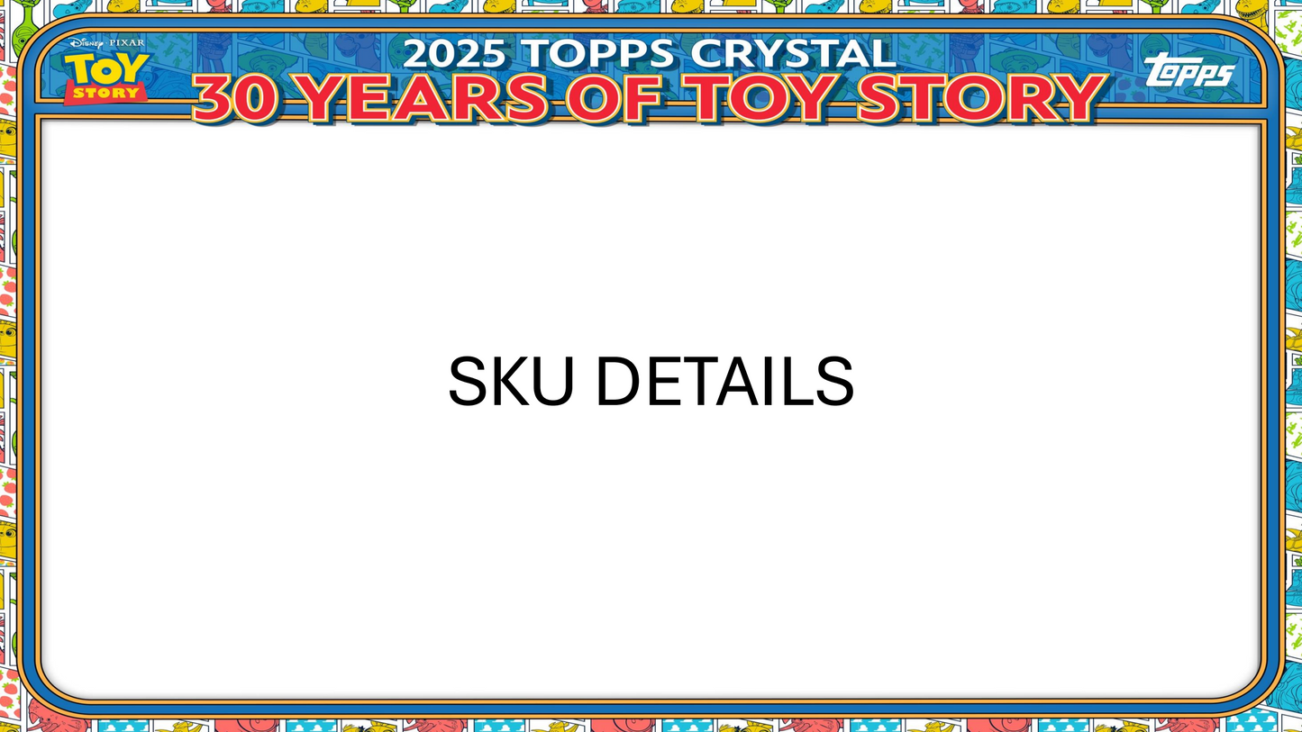 Topps 30 Years of Toy Story 2025 - Hobby Box