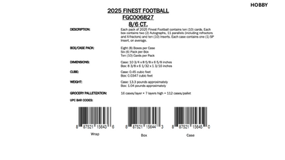 Topps Finest NFL Football 2025 - Breakers Delight