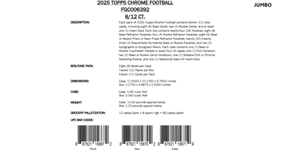 Topps Chrome NFL Football 2025 - Breakers Delight