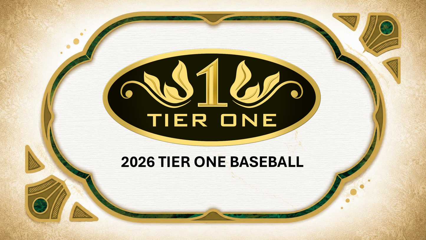 Topps Tier One Baseball 2026 - Hobby Box