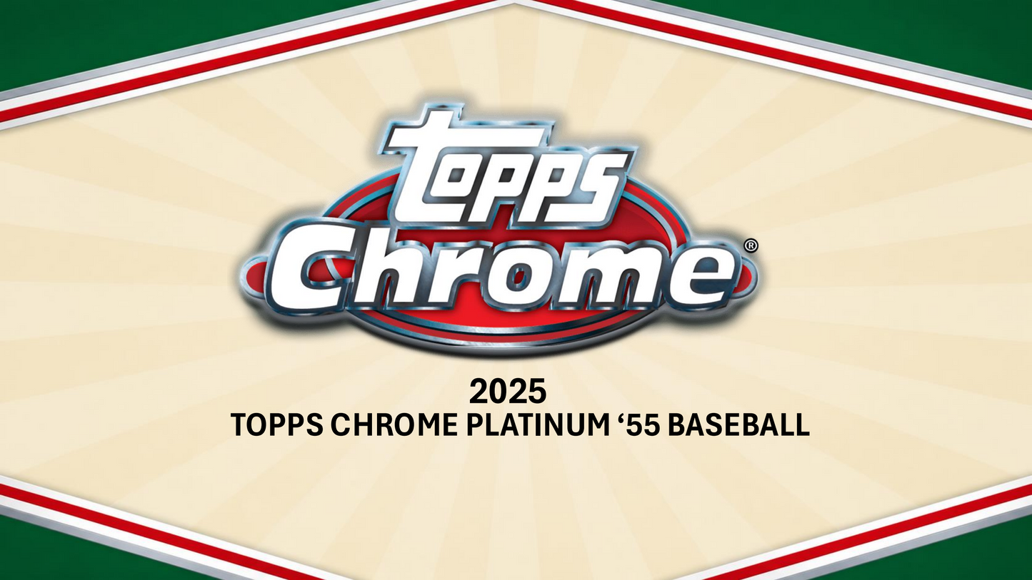Topps Chrome Platinum Baseball 2025 - Hobby Box